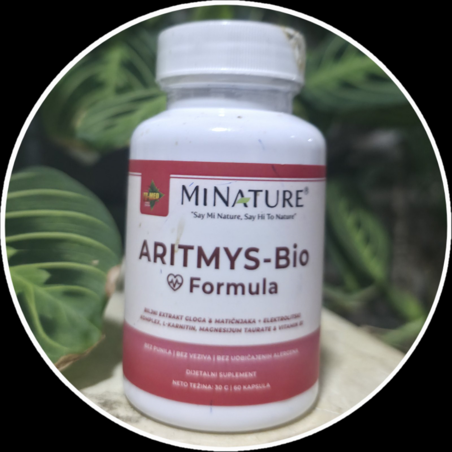 ARITMYS-Bio Formula;60 caps–. Podržava energiju, cirkulaciju i stabilan ritam srca,i kod blagih Aritmija,Tahikardija."REKLAMNA AKCIJA" u cijeni za ovaj jedinstveni suprement!