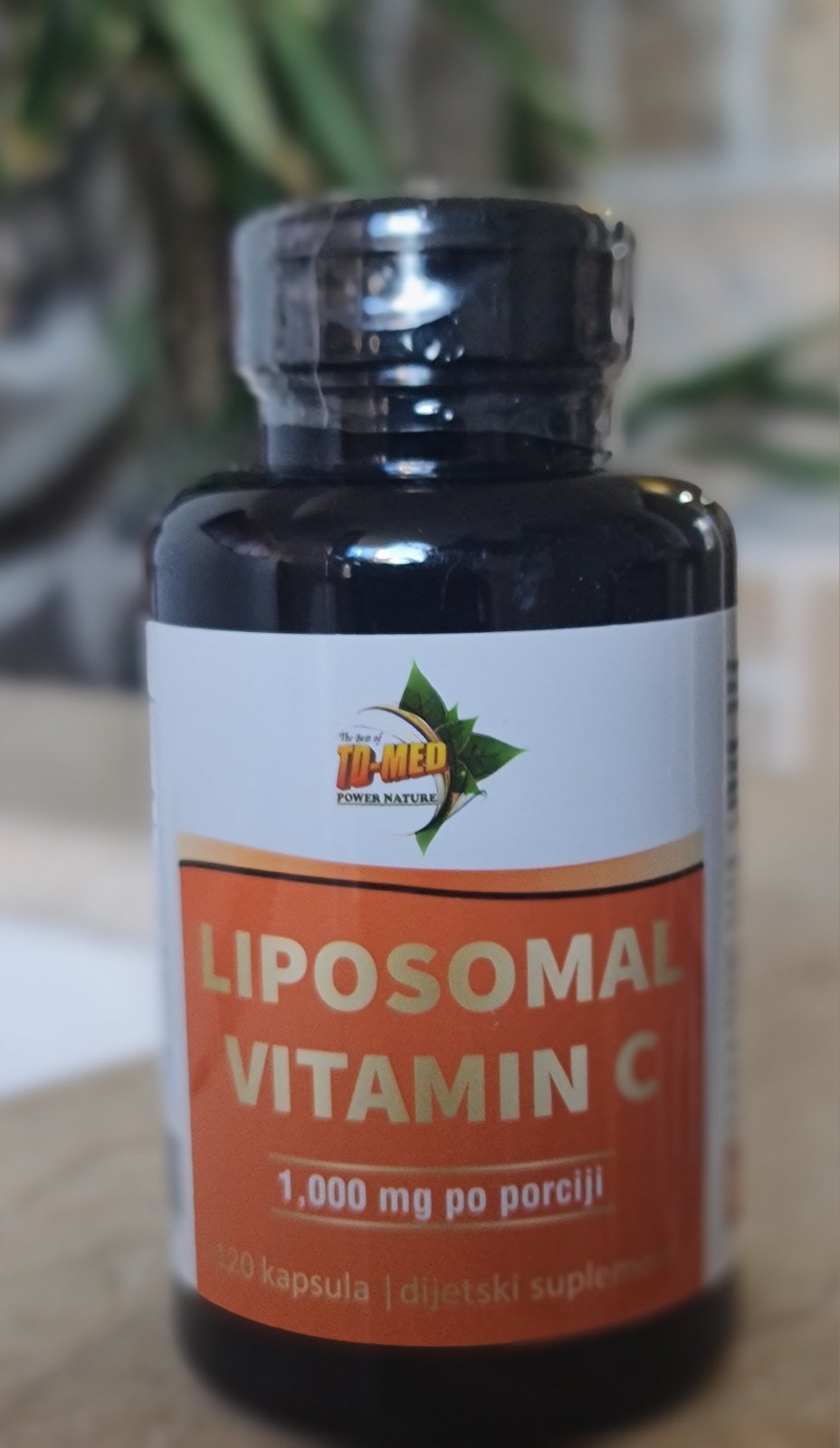 Liposomal C 1000mg/120 kasula (veliko pakovanje za upotrebu od 2-3meseci),proizveden za nas po formuli Dr.Merkole;Idealno za Imunitet,sezone gripa,podrška za Kolagen i za pušače....