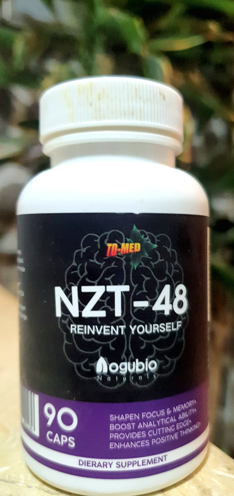 NZT-48 Najbolji Nootropik-(za više Memorije, koncetracije i pamćenja)-90 caps.-Genijalna "LimitLess" formula