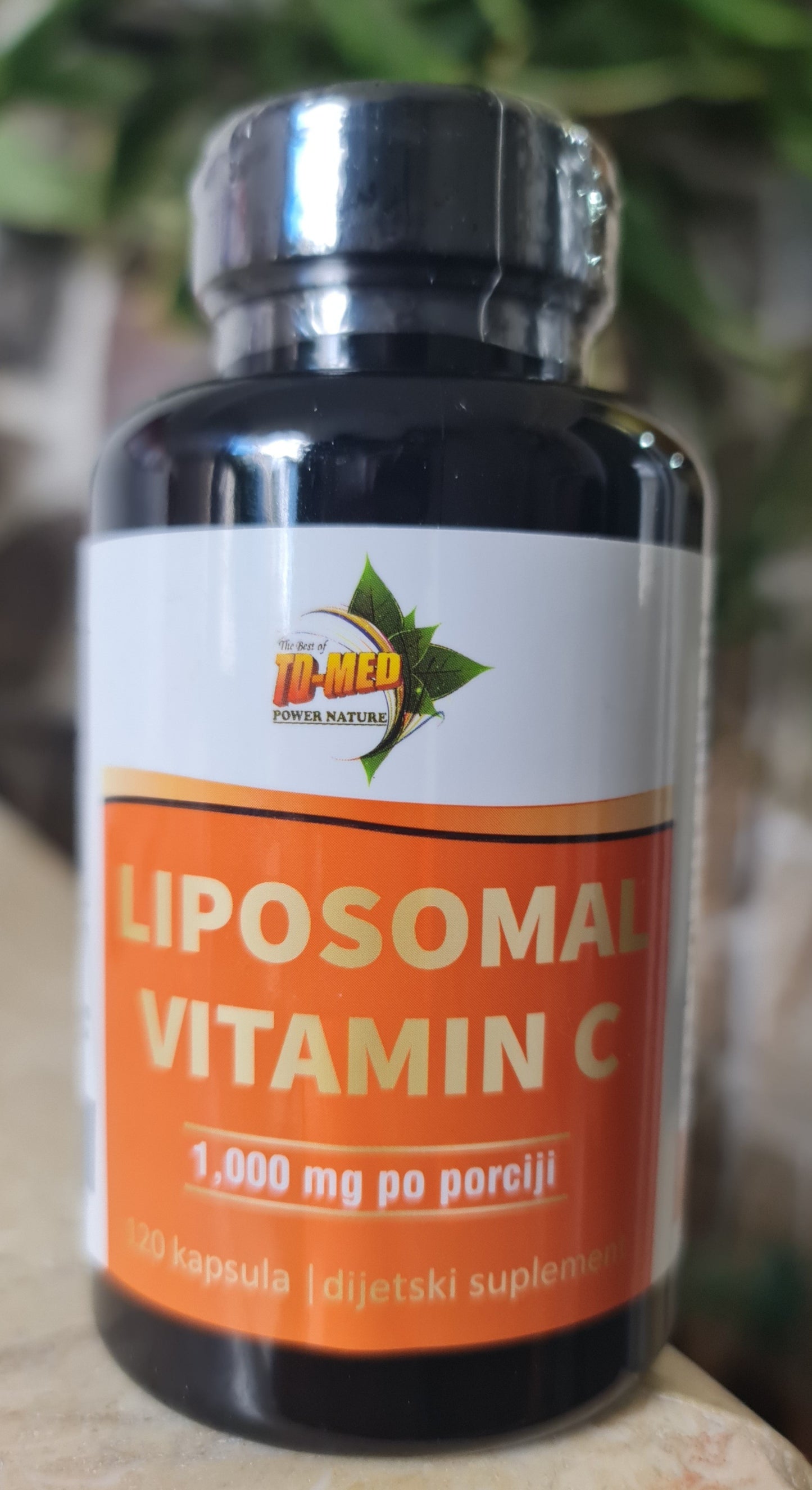 Liposomal C 1000mg/120 kasula (veliko pakovanje za upotrebu od 2-3meseci),proizveden za nas po formuli Dr.Merkole;Idealno za Imunitet,sezone gripa,podrška za Kolagen i za pušače....