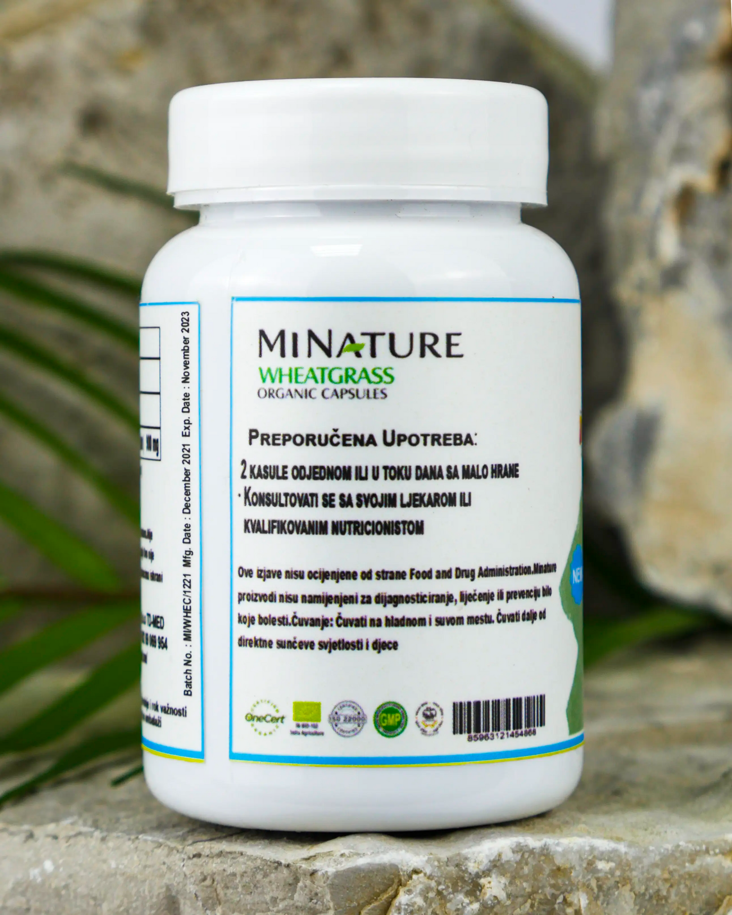 Pšenična trava 450mg 60 kapsula