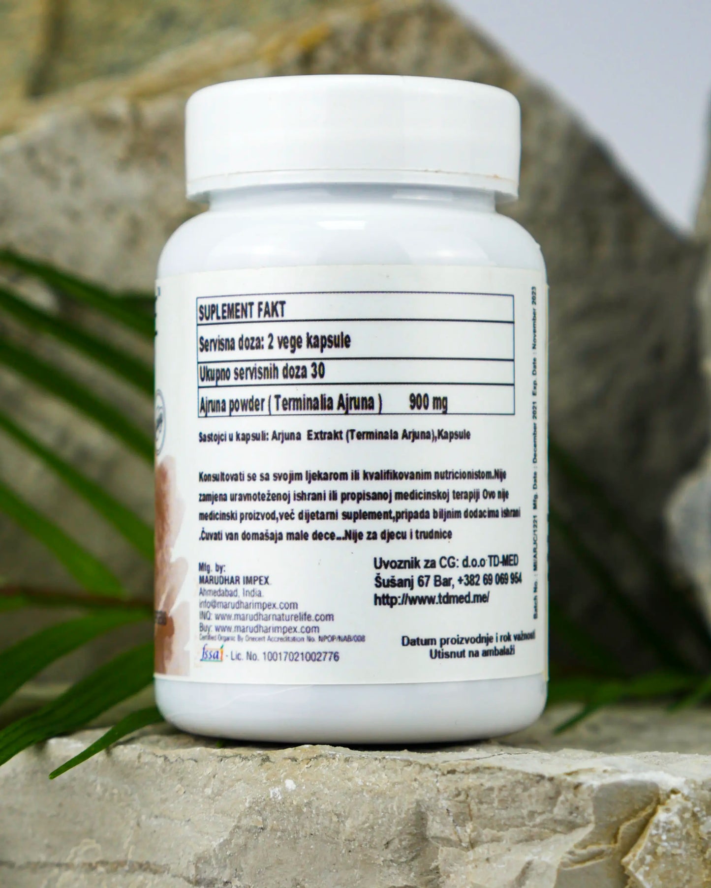 Arjuna kapsule(Čuvarica vašeg srca)450mg/60 caps. (Mi-Nature Original);Pomažu u smanjenju rizika od srčanih bolesti;Jača srčane mišiće i pomaže u pravilnom funkcionisanju srca.i publikovano kroz naučno-medicinske studije.Preporuka i za pušače...