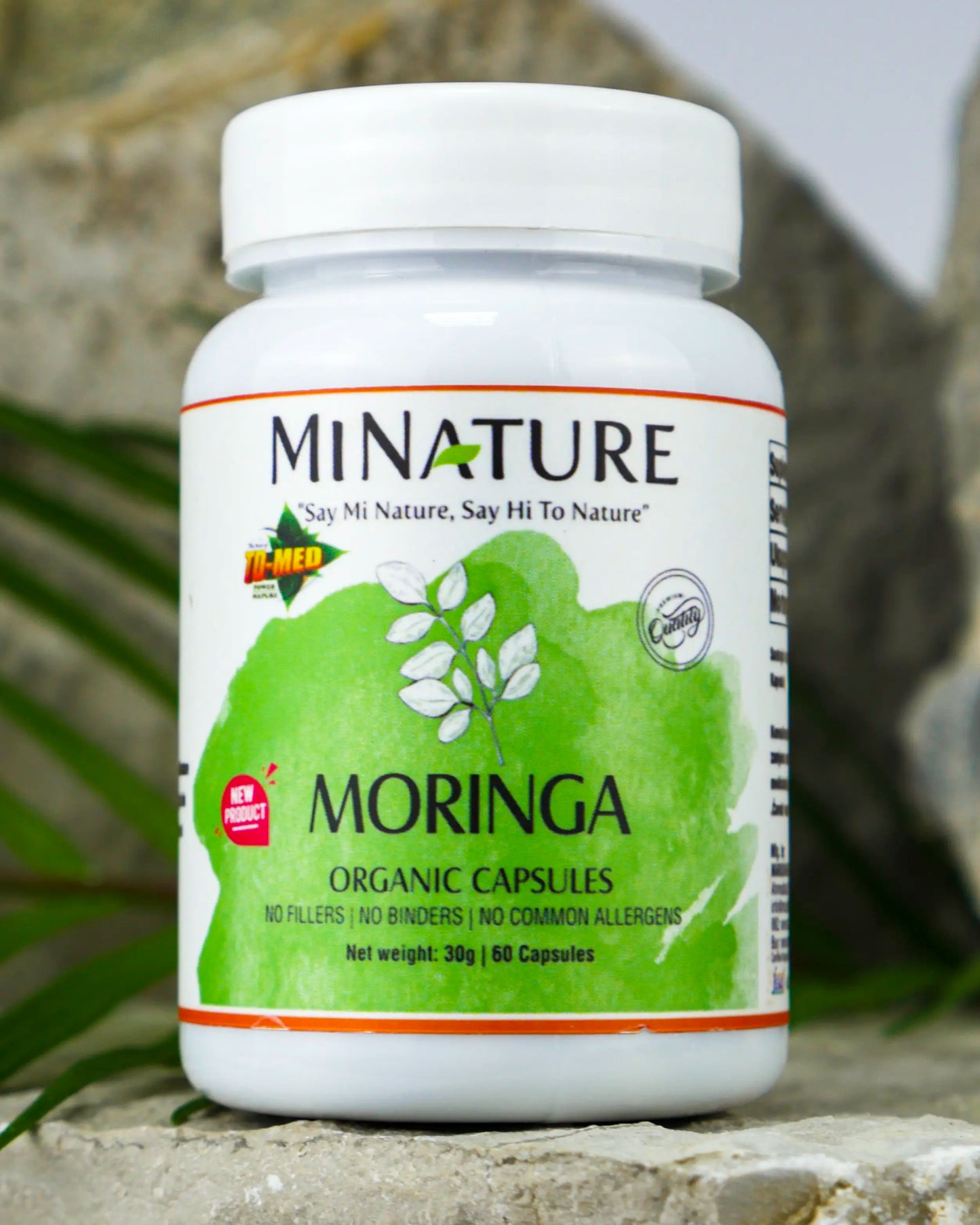 Moringa 450 mg 60 kapsula-Organic;"Mi Nature" sa mnogo benefita za organizam...