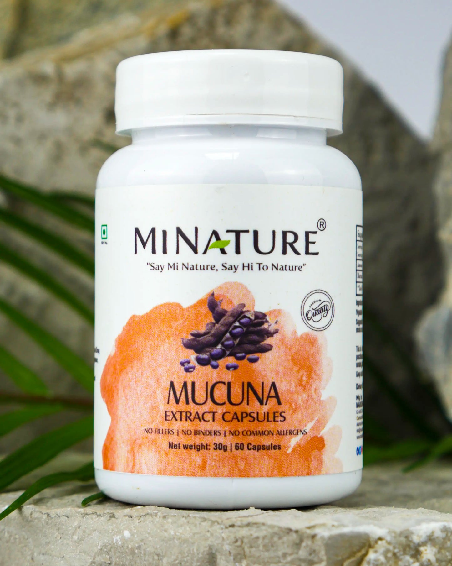 Mucuna-(Mukuna ) 450mg 60 kapsula; Mi Nature Indija
