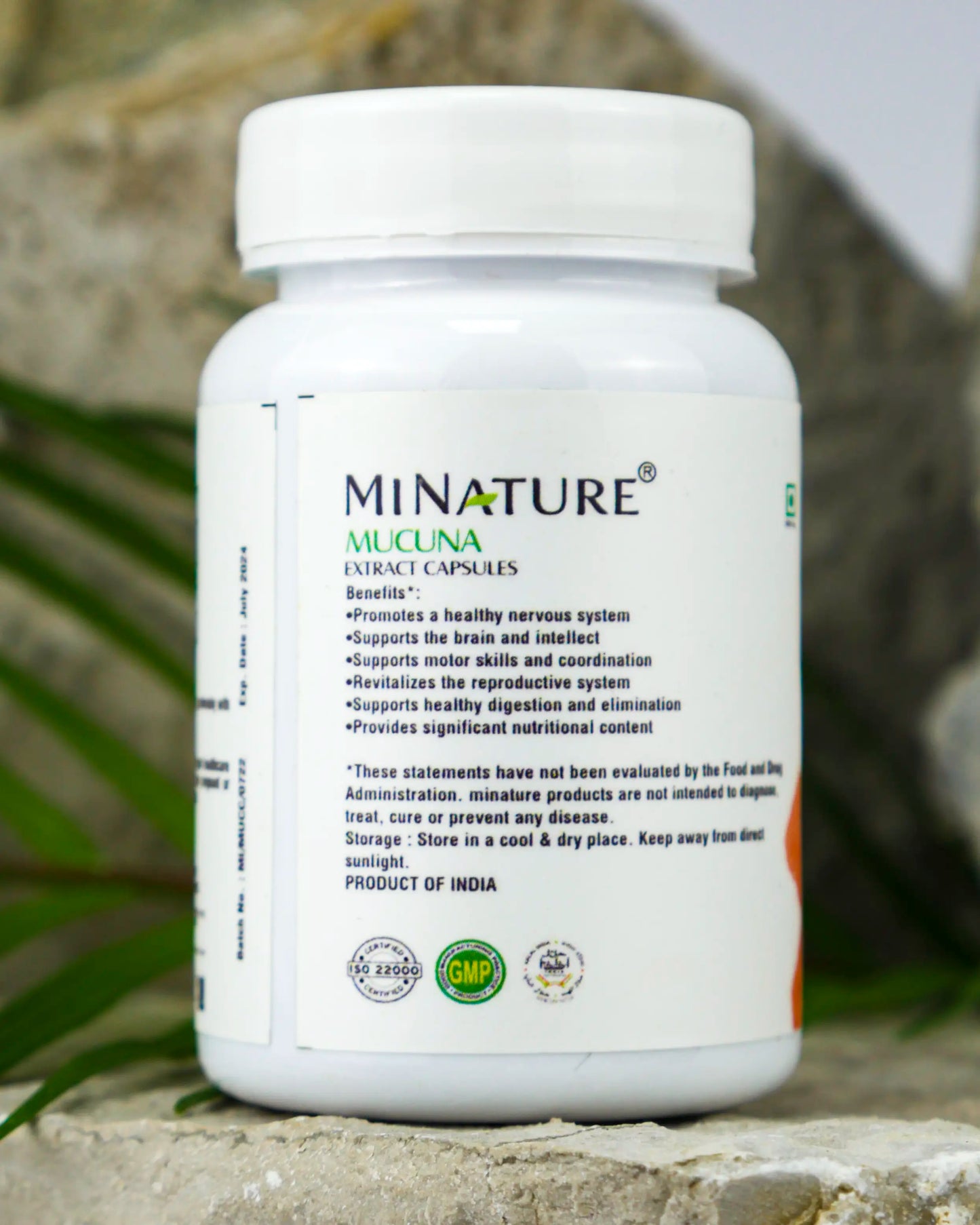 Mucuna-(Mukuna ) 450mg 60 kapsula; Mi Nature Indija