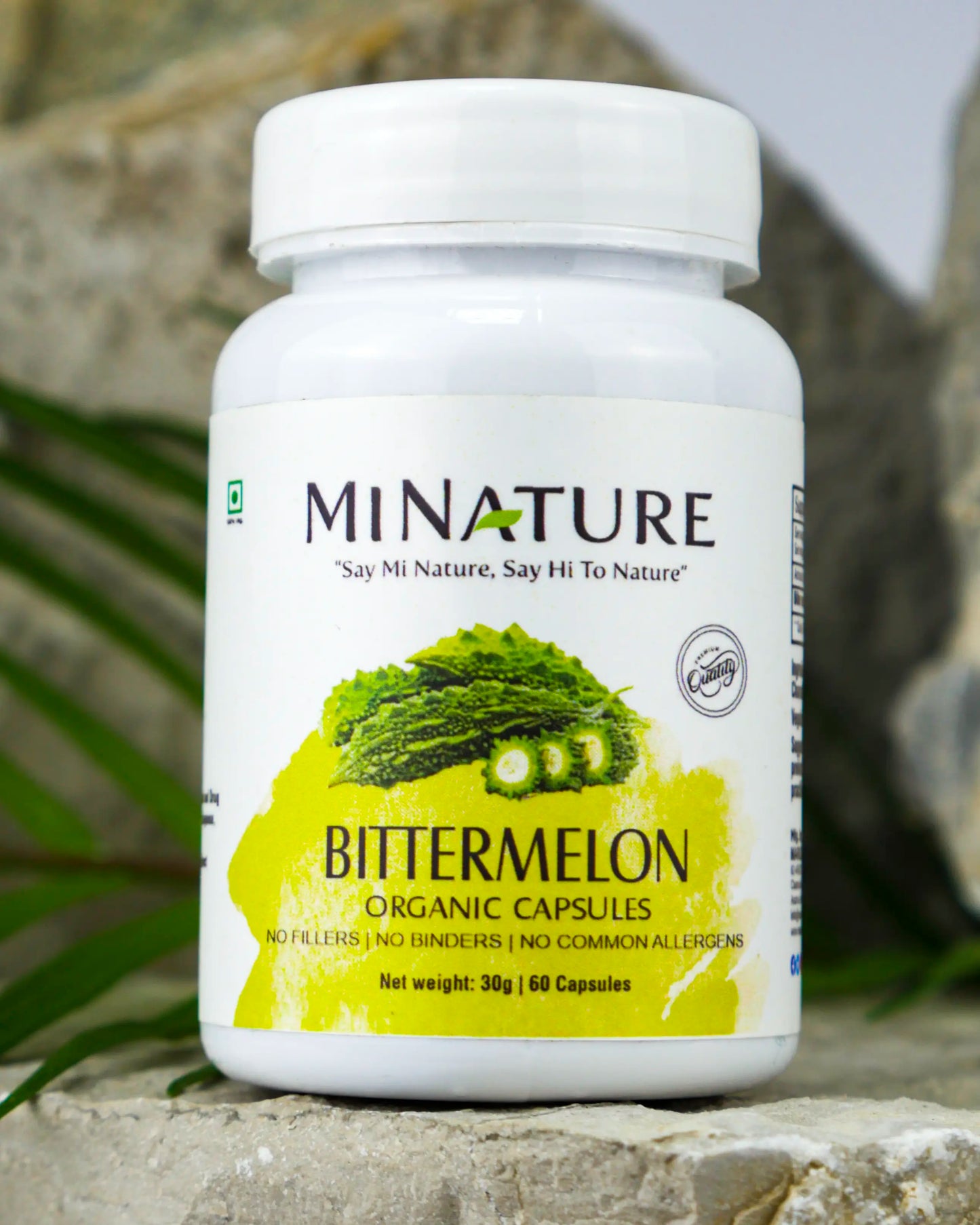 Gorka Dinja (BiterMelon) 450mg /60 caps. Organik kapsula-Mi Nature ...za metabolizam glukoze,gubitak težine,bolje varenje...