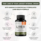 LIVER-Jetra (Čistač&Detoxifikacija i oporavak jetre )70 kapsula sa Mlečnim Čičkom(Silumarinom),Maslačkom i ostalim biljkama+ Vit.E ,Cink i Selen