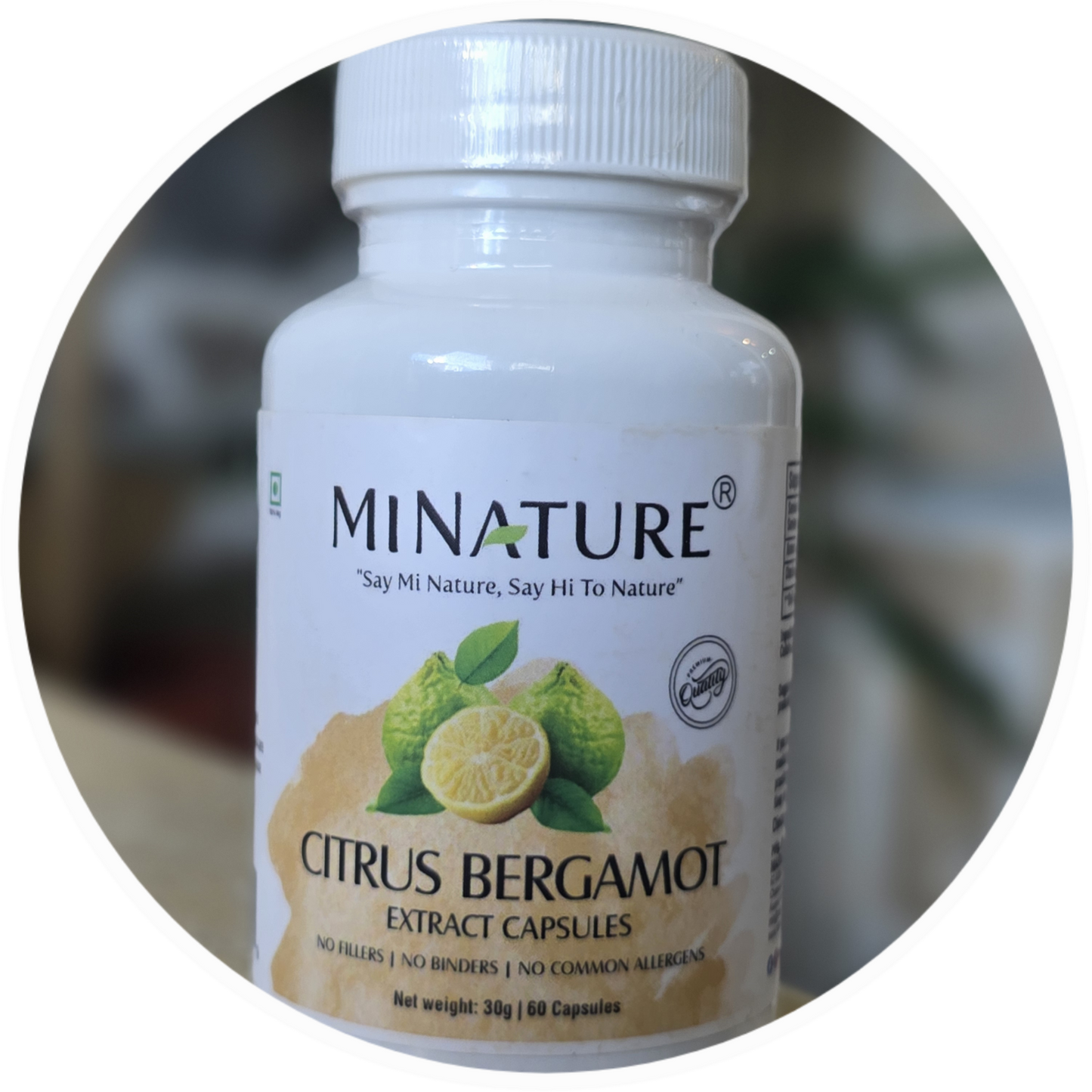Citrus Bergamot-60 caps;"Mi Nature"-Original;za Kardio probleme usled Holesterola i Triglicerida;doprinosi boljoj elastičnosti arterija,cirkulaciji(Moguća podrška raspoloženja i smanjenju stresa,upala.zglobova,metabolizmu i težini)...