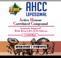 AHCC Liposomal 60 caps.1500mg-(2 caps doza) sa dodatkom Beta Glucana za pojačanje imuniteta;Jedinstveni oblik sa mnogo više benefita na našem tržištu prvi put,Naš brend sa Reklamnom Akciskom cijenom