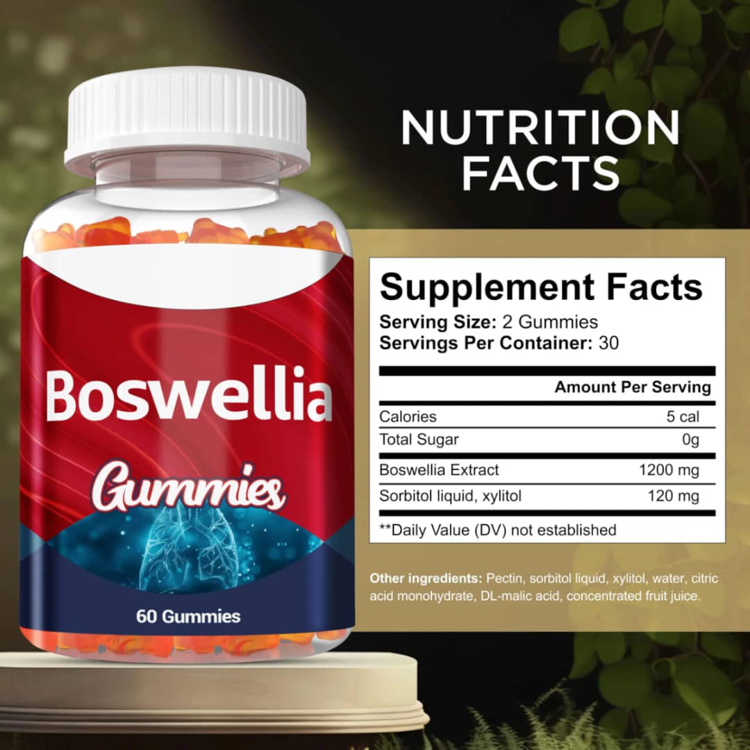 BOSWELLIA-Indiski Tamjan Bosvelia Gummies,60 kom. (Mekni bomboni bez šećera sa ukusom šumskog voća);Za ukočene bolne zglobove,respiratorno zdravlje ..Jedinstveno ,Naš brend,REKLAMNA cijena,ISKORISTI je !-Novitet na našem tržištu