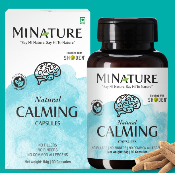 CALMING – Prirodna podrška za smirenje, opuštanje i kvalitetan san;Brend-"MiNature" original,90 kapsula