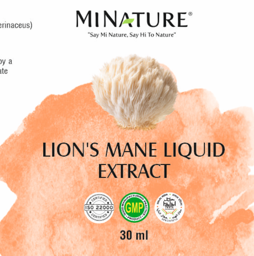 Lavlja Griva-Lions Mane Extract u liqudu,kapi-30ml;"Mi Nature"-Original;za bolju koncetraciju,učenje,memoriju i fokus;Prvi put kod nas ! Akciska cijena-iskoristi je
