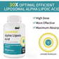 Liposomal Alpha Lipoic Acid- 60 kaps., koje sadrže L-karnitin, Ubiquinol aktivni koenzim Q10 i vitamin E, 60 kaps,✔ Povećava ćelijsku energiju ✔ Smanjuje oksidativni stres ✔ Podržava zdravlje srca, nervnog sistema i oporavak
