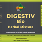 DIGESTIV-Bio(Biljna mješavina) 90 kaps.;Kombinacija prebiotika, probiotika,adaptogena,minerala,biljnih ekstrakata , deluju sinergijski na ravnotežu crevne mikroflore,smanjenje upala, zaštitu sluzokože i poboljšanje varenja; REKLAMNA Akciska cijena !!!!