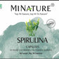 Spirulina 450 mg 60 kapsula-Organik; Mi Nature (India 0RIGINAL),REKLAMNA AKCIJA i izuzetan kvalitet na čistoću sa sertifikatom