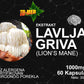 Lavlja Griva-Lion Mane Extract 1000mg dnevna doza u 2 kaps. /60 caps,, Organic Mi Nature;Kao prirodni lek Demenciju i za neurodegenerativne bolesti; Prirodna hrana za moždane ćelije i bolje pamćenje,digestivni trakt ,hormonalni balans i mnogo toga