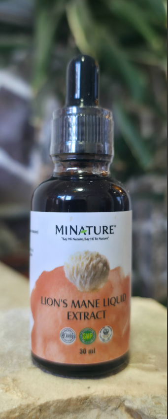 Lavlja Griva-Lions Mane Extract u liqudu,kapi-30ml;"Mi Nature"-Original;za bolju koncetraciju,učenje,memoriju i fokus;Prvi put kod nas ! Akciska cijena-iskoristi je
