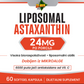 Astaxanthin-Liposomal Astaksantin sa Fosfadiholinon-/24mg-60 soft.gell.(iz mikro algi);Naš brend,prvi put kod nas;Za bolju energiju,imunitet,regeneraciju tkiva,za kožu protiv UV zračenja,cirkulaciju,LDL uravnotežuje i mnogo toga;Reklamna cijena