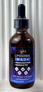 Liposomal NAD+(Liquid 60ml-drops);Apsolitni novitet (Liposomalna apsorpcija-Maksimalni efekat),formula sa dodatim Resveratrolom,Quercetinom,Kolagenom i Biotinom;"Ćelijska energija. Anti‑aging.Mitohondrijska regeneracija".Prvi put kod nas / Reklamna cijena