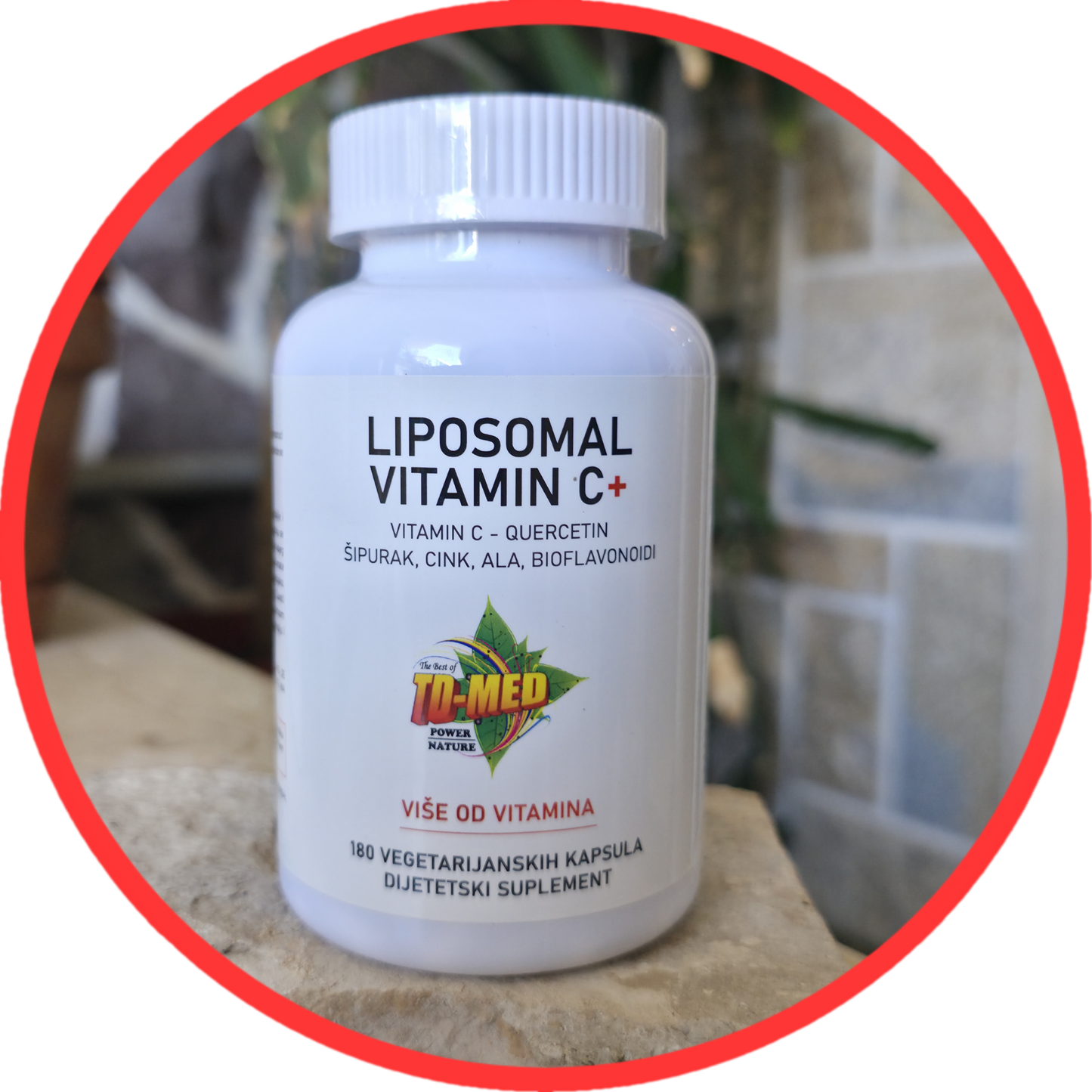 Liposomal C+;(180 caps.VELIKO pakovanje) sa dodatkom Cinka,Quercetina,Šipurka,Zove extract;Flavonoidi voća-Citrusa ,Alpha Lipo-Acid (7 u 1 Liposom),za Imunitet,sezone gripa,Sportiste i pušače...Reklamna AKCIJA 50%,Naš BREND