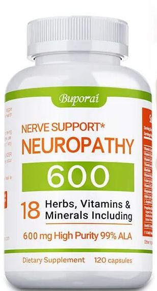 Neuropathy-Neuropatija suplement;120 kapsula,18 u 1,(Za pomoć kod neuropatskog bola,za stopala,potkožnog tkiva,ramena ,ruke, prste,noge i poboljšanje funkcija nerava)Buporal-USA;REKLAMNA AKCIJSKA cijena!!!