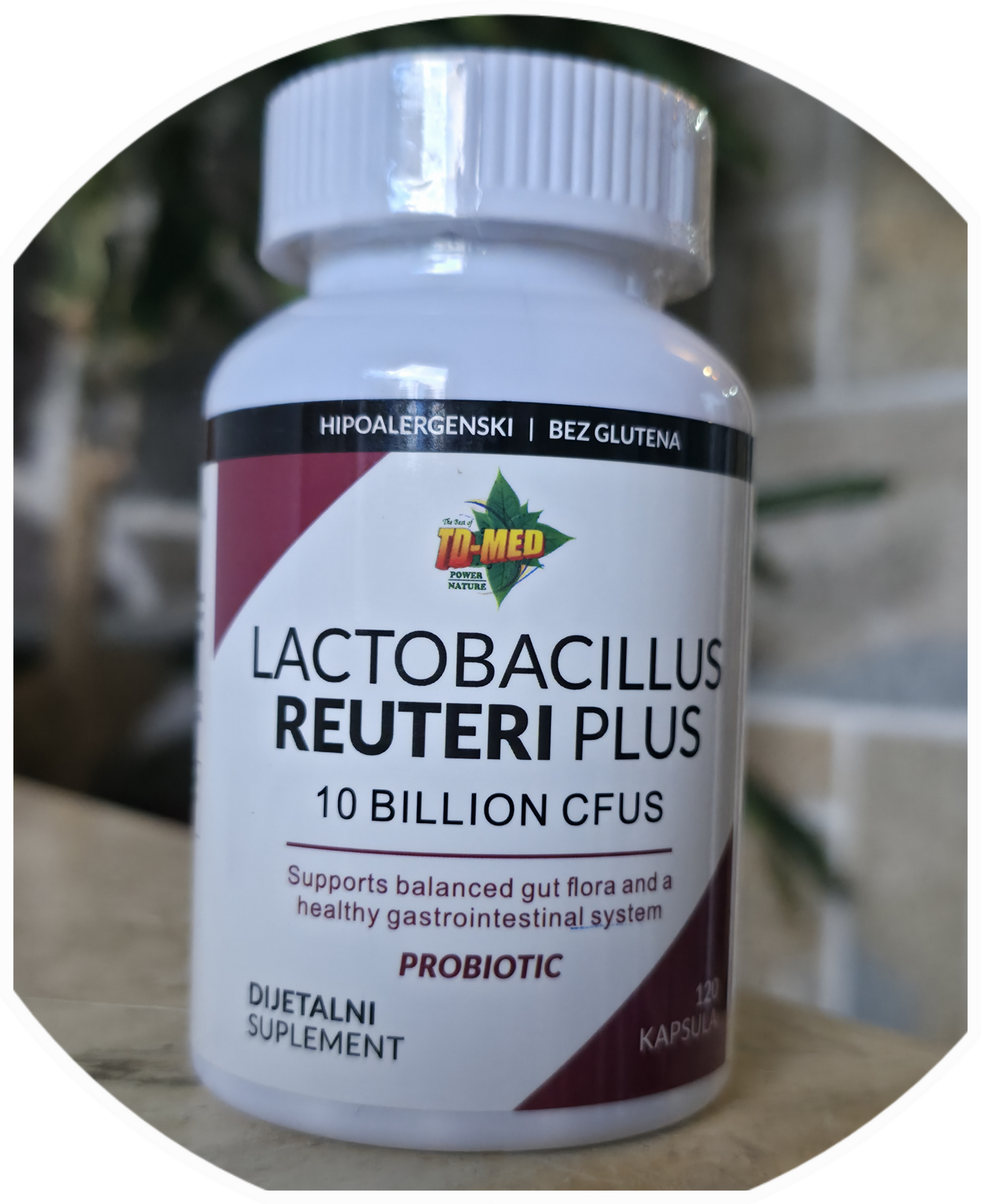 RAUTERI + sa dodatim probioticima-10 milijardi ukupno-120 kapsula;Preporčljivo od Dr.Nestorovića;Naš brend -saradnja sa Wellbody-Usa);Reklamna cijena ,novitet!