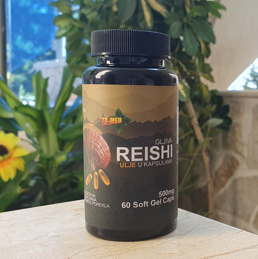 REISHI-Ganoderma Oil 60 softgel caps-Original 500mg