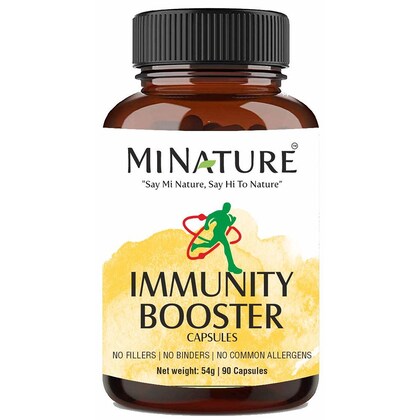 IMMUNITY BOOSTER (IMUNO POJAČANJE-Ajurveda)-90 kaps.,Za jačanje imuniteta, zdravlja srca i mozga,funkcije bubrega,probavnog i urinarnog trakta; MI NATURE-Indija Original