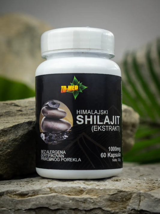 Shilajit 1000mg 60 kapsula-Mi Nature Original-Organik sa Nepala mineral